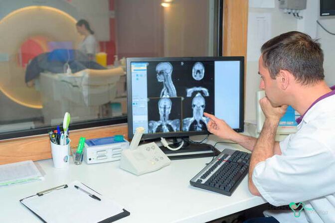 Kompiuterinė krūtinės ląstos osteochondrozės diagnozė