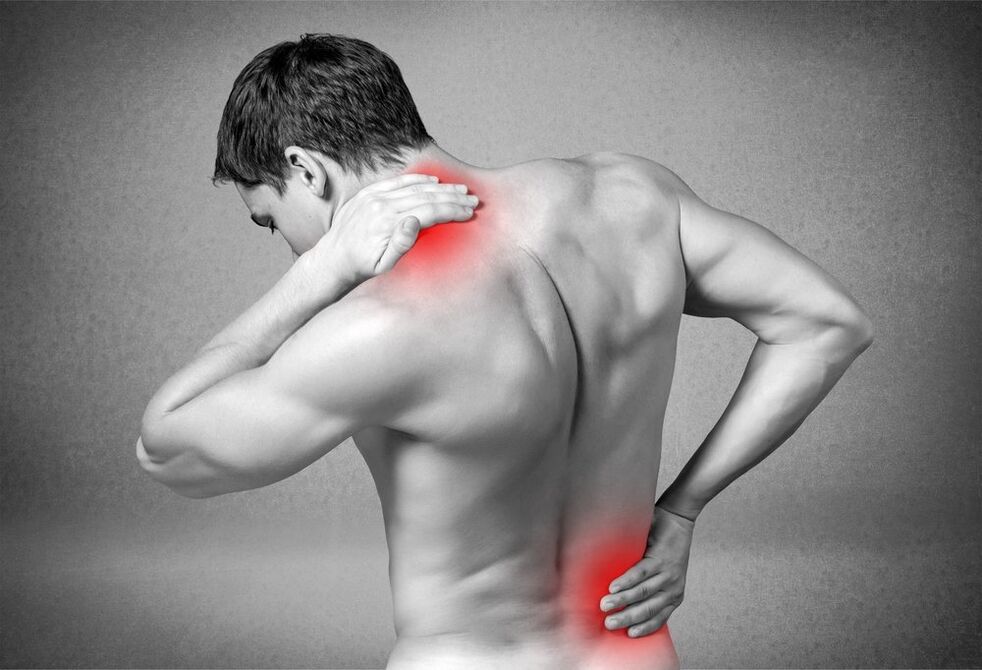 skausmas dėl osteochondrozės